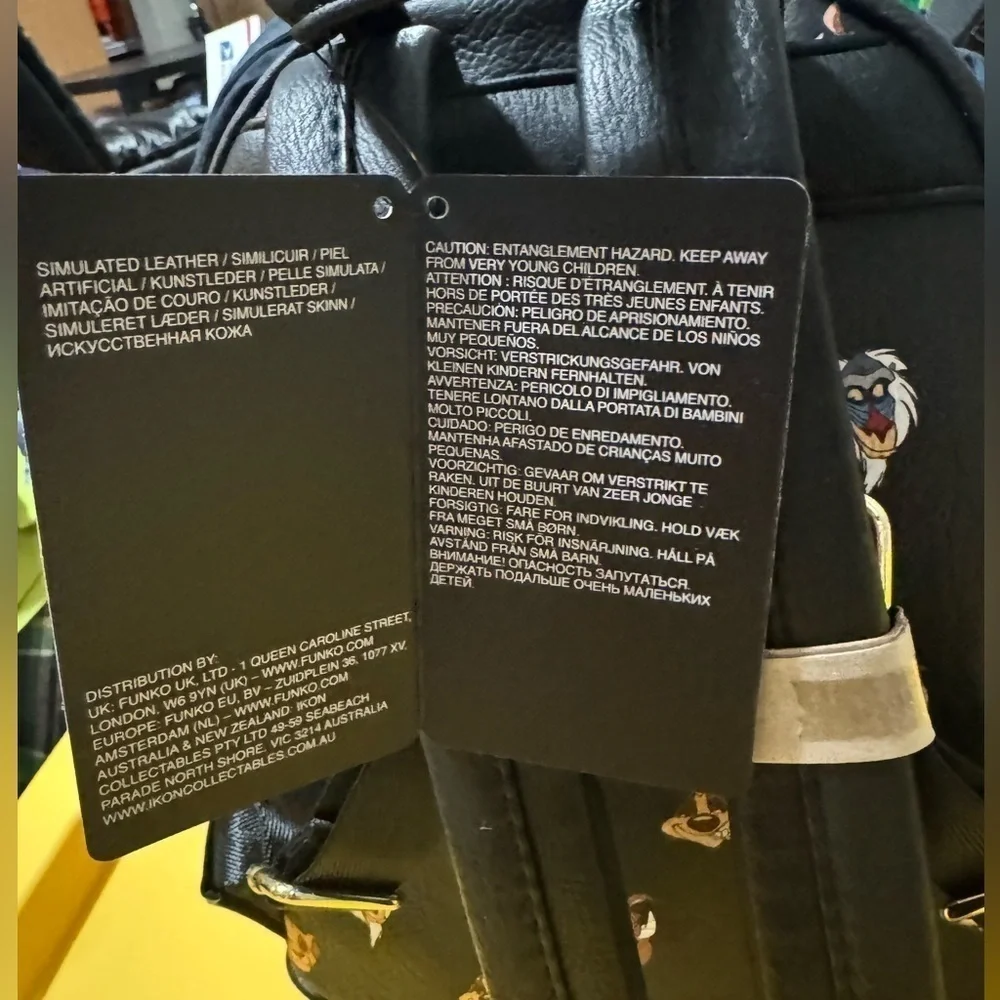 Loungefly NWT Lion King Backpack